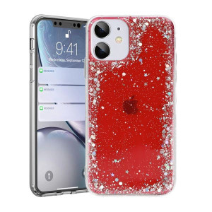 Brilliant Clear Case Do Samsung Galaxy A20s Czerwony