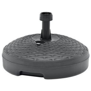 Podstawa pod parasol, wypełniana wodą/piaskiem, 20 L, antracyt