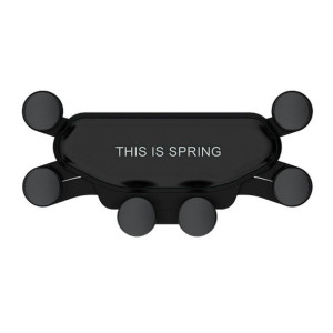 Uchwyt Samochodowy - Grawitacyjny Spring Od 4,7’ Na Kratkę Czarny
