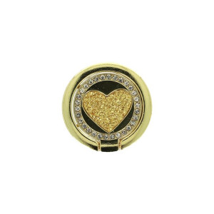 Ring Heart - Złoty