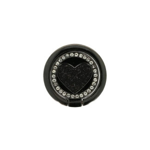 Ring Heart - Czarny