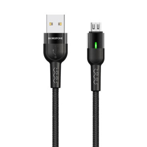 Borofone Kabel Bu17 Starlight Power-off - Usb Na Micro Usb - 2,4a 1,2 Metra