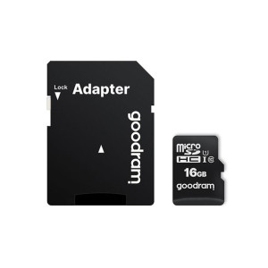 Karta Pamięci Micro Sd Goodram - 16gb Z Adapterem Uhs I Class 10 100mb/s