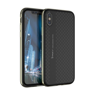 Ipaky Etui Bumblebee Do Iphone X Złoty (z Błyszczącą Ramką)