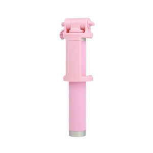 Vennus Selfie Stick - Z Wyzwalaczem W Uchwycie I Kablem - Różowy