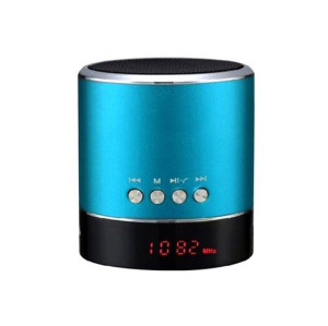 Głośnik Multimedialny Bluetooth - A38s Z Radiem I Wyświetlaczem Niebieski