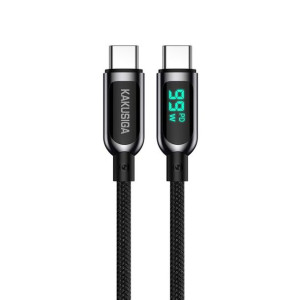 Kaku Kabel Ksc-599 Kuxian - Typ C Na Typ C - Pd 100w 5a 1,2 Metra Czarny