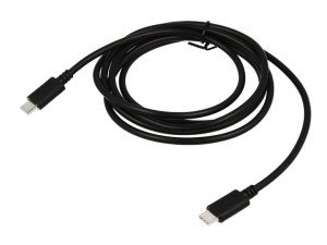Kabel Usb Typ C/ Typ C Reverse 3a 1,5m Czarny
