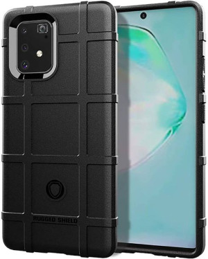 Etui Samsung Galaxy Note 10 Lite Pancerne Rugged Square Czarne