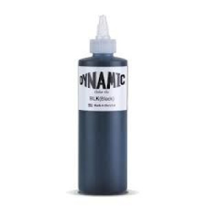 DYNAMIC BLACK czarny tusz do tatuazu 30ml+kubeczki