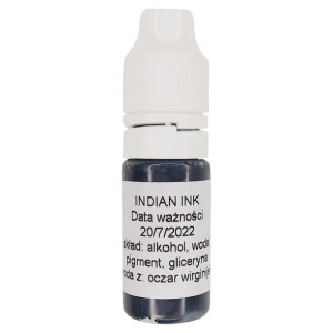 Indian Ink czarny tusz do tatuazu 10ml+kubeczki