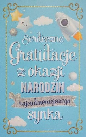 Gratulacje z okazji Narodzin Syna 2K89