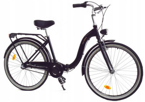 Rower Dallas Składak Alu 28" 3spd - czarny