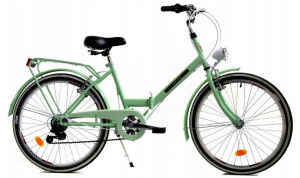 Rower Dallas Składak 24" 6spd - miętowy