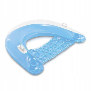 Dmuchany Fotel Z Uchwytami Intex 58859 Niebieski