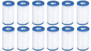 Filtry do pompy basenowej INTEX zestaw 12x typ A
