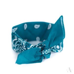 Bandama Bandamka 100% bawełna Bandana morski