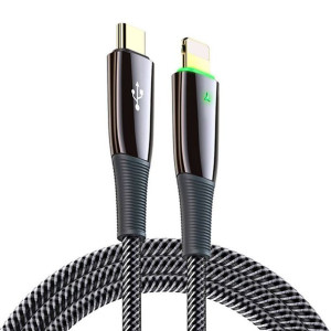 Kabel Usb Typ C Na Iphone Lightning 18w 120cm (1.2m) Dux Ducis Usb K-iv Led