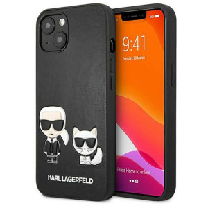 Oryginalne Etui Iphone 13 6,1" Karl Lagerfeld Hardcase Ikonik Karl & Choupe