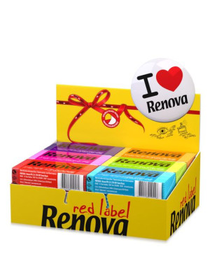 Chusteczki higieniczne Renova Red label Mix color 18x9szt