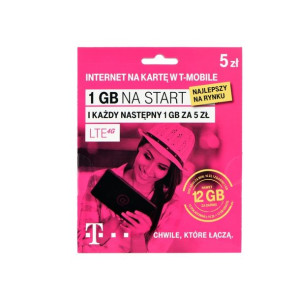 Karta Startowa @ T-MOBILE 5 internet