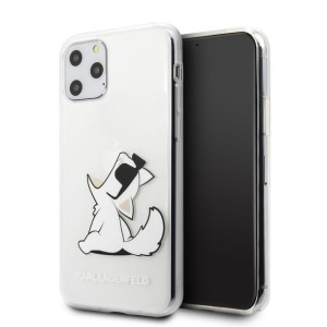 Oryginalne Etui KARL LAGERFELD Hardcase KLHCN58CFNRC do iPhone 11 Pro trans