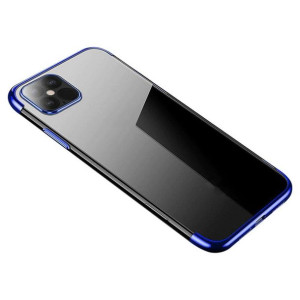 Clear Color case żelowy pokrowiec etui z metaliczną ramką Samsung Galaxy S2