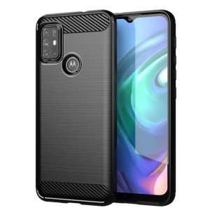 Carbon Case elastyczne etui pokrowiec Lenovo Moto G30 / Moto G20 / Moto G10
