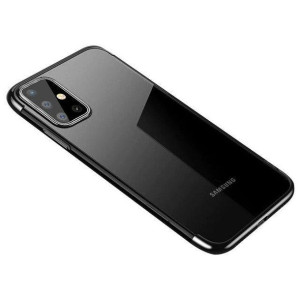 Clear Color case żelowy pokrowiec etui z metaliczną ramką Samsung Galaxy A7