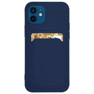 Card Case silikonowe etui portfel z kieszonką na kartę dokumenty do iPhone