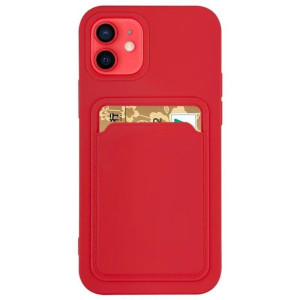 Card Case silikonowe etui portfel z kieszonką na kartę dokumenty do Samsung