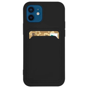 Card Case silikonowe etui portfel z kieszonką na kartę dokumenty do Samsung