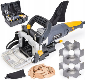 Lamelownica Frezarka Do Drewna 1200w 100mm 2x Frez