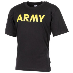 Koszulka US "Army" czarna XXL