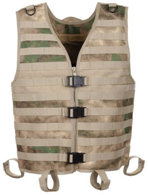 KAMIZELKA  US "MOLLE Light" HDT-camo FG