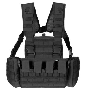 KAMIZELKA  Chest Rig, "Mission" MFH czarny