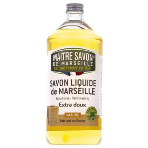 Mydło marsylskie w płynie naturalne 1000 ml - Maître Savon