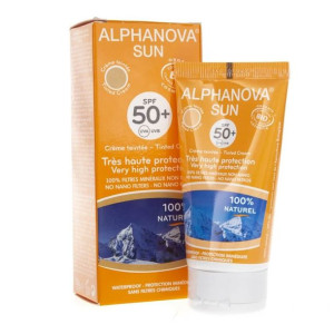 Alphanova Sun Bio Krem Przeciwsłoneczny filtr SPF50+ BB - 50 g