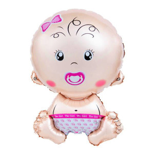 Balon foliowy Dziewczynka 74 x 49 cm 1szt 460152