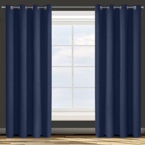 Zasłona Gotowa D91 Parisa 135x250 Cm Granatowy