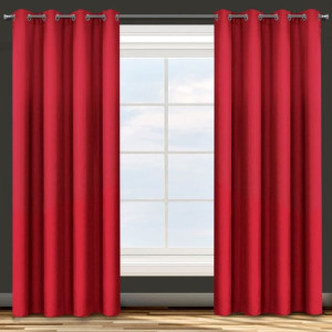Zasłona Gotowa D91 Adore 140x250 Cm Czerwony