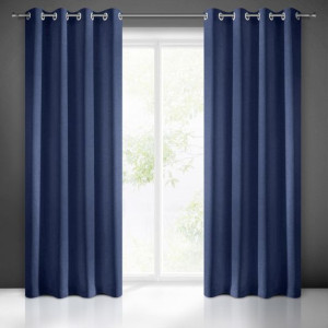 Zasłona Gotowa Rita 140x250 Cm Granatowy