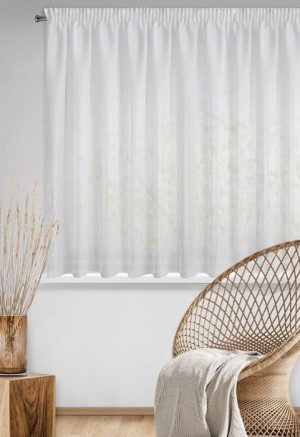 Firana Gotowa D91 Adel Na Taśmie 350x160 Cm Biały