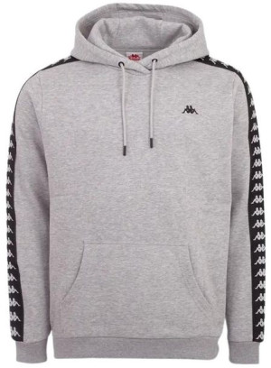 Bluza męska Kappa Joder jasnoszara 310008 15-4101M