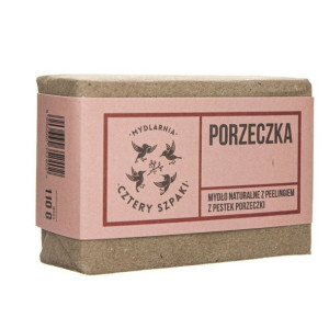 Cztery Szpaki Peelingujące mydło Porzeczka - 110 g