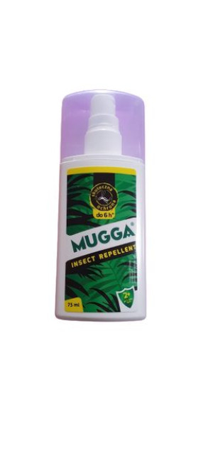 Mugga 9,5% DEET dla dzieci! Spray na komary