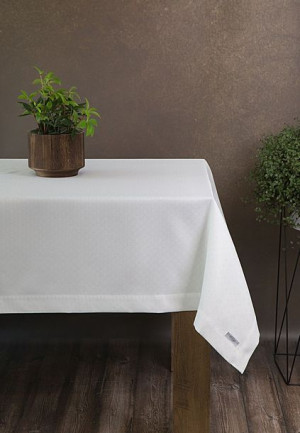 Obrus Ellen 145x300 Cm Biały