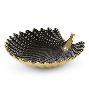 Patera Dekoracyjna Hiral 33x33x8 Cm Czarny