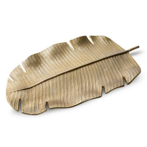 Patera Dekoracyjna Karen (01) 46x25x4 Cm Złoty