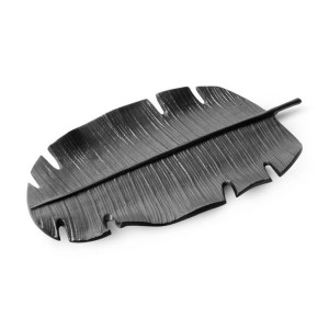 Patera Dekoracyjna Karen (02) 35x25x4 Cm Czarny